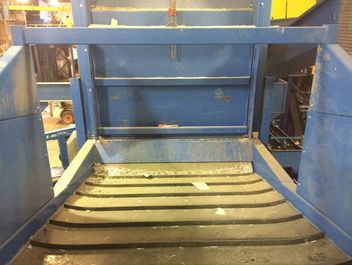 Baler feed conveyor with custom hood for baler bypass