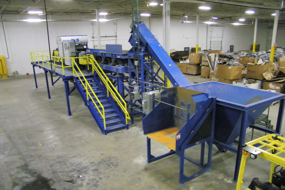 E-Sort system reassembled and running at the new Michigan facility